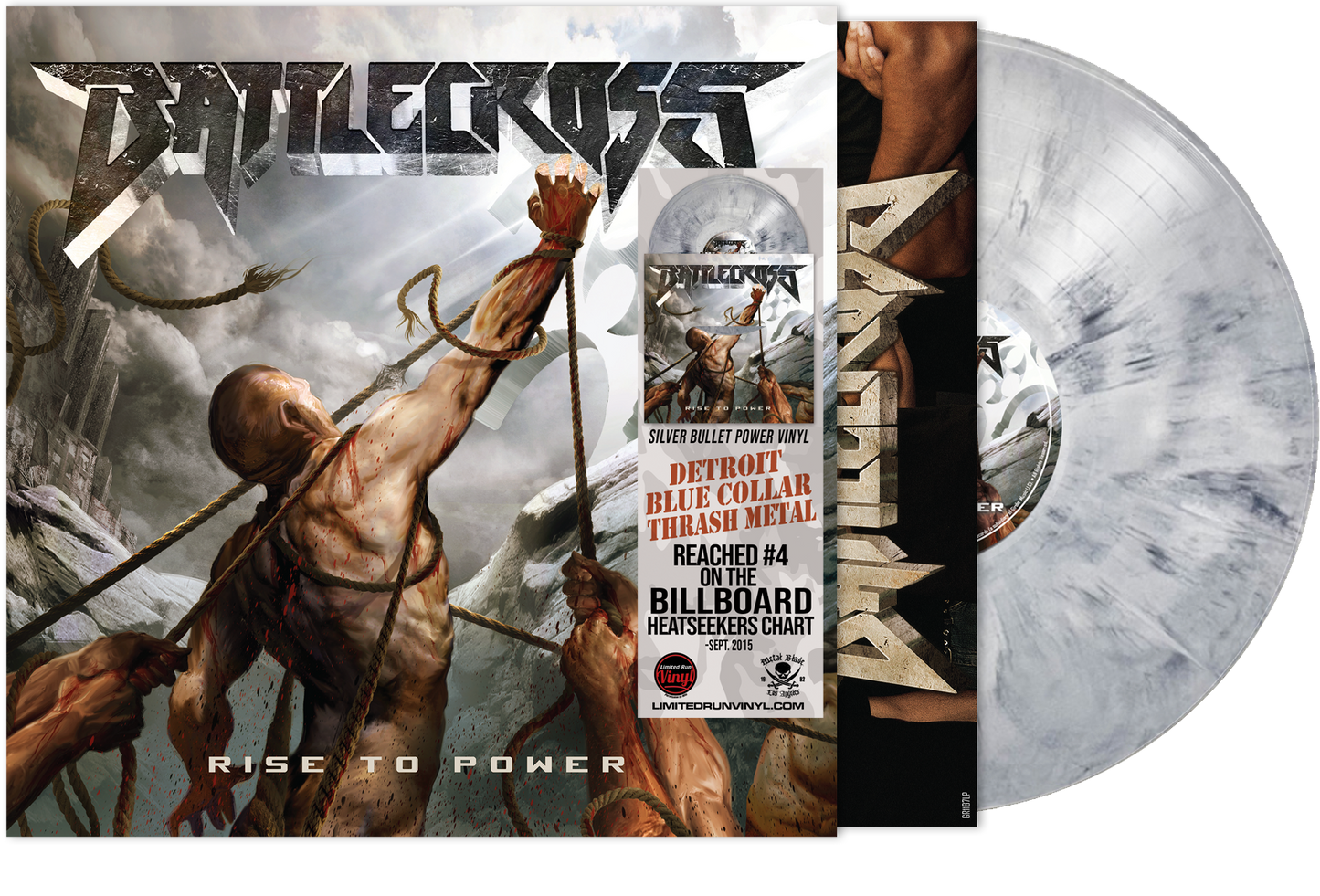Battlecross - Rise To Power (Silver Bullet Power Vinyl)