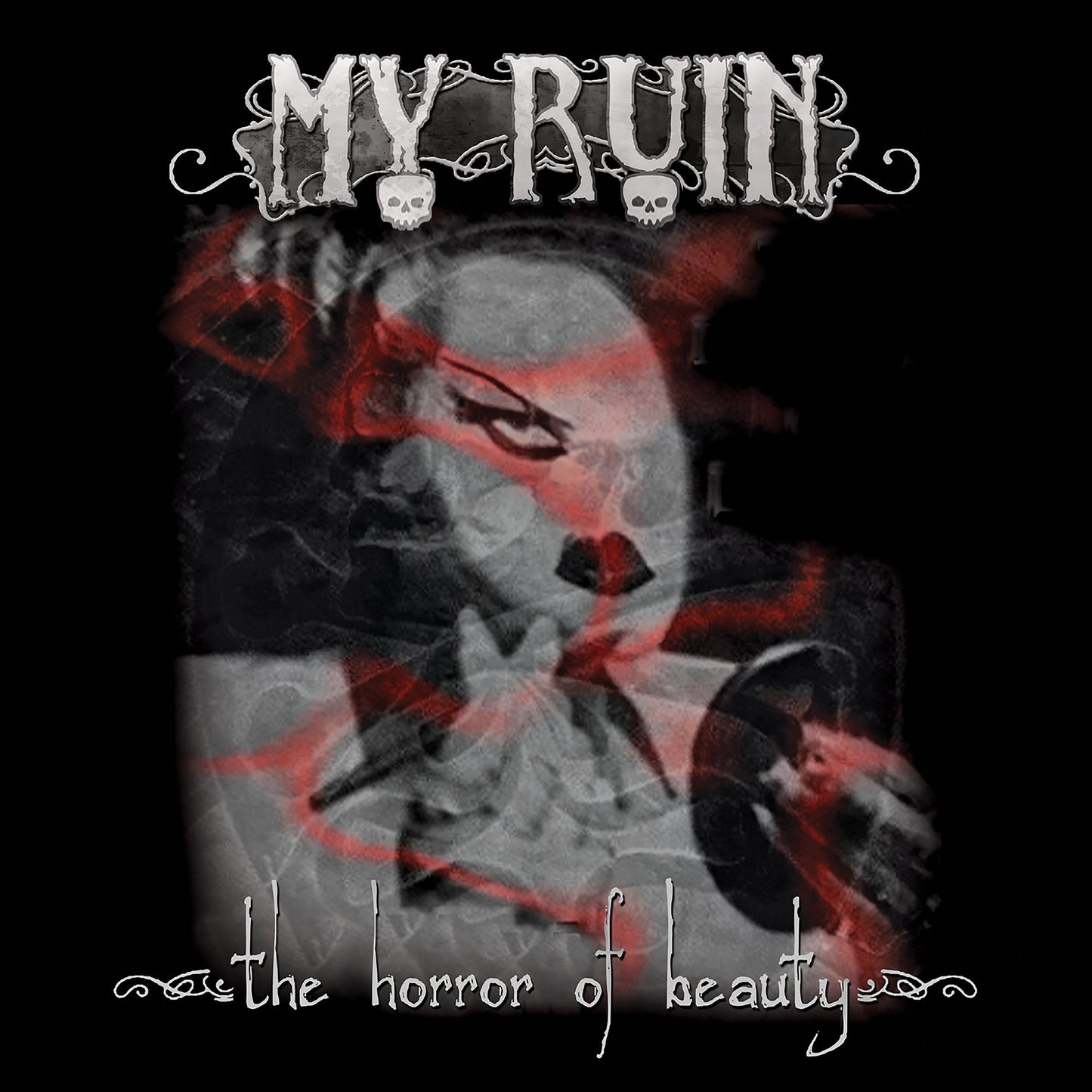 MY RUIN - THE HORROR OF BEAUTY (*NEW-BLOOD MOON RED VINYL, 2024, Brutal Planet Records) elite sludgy-gothic thrashy METAL!
